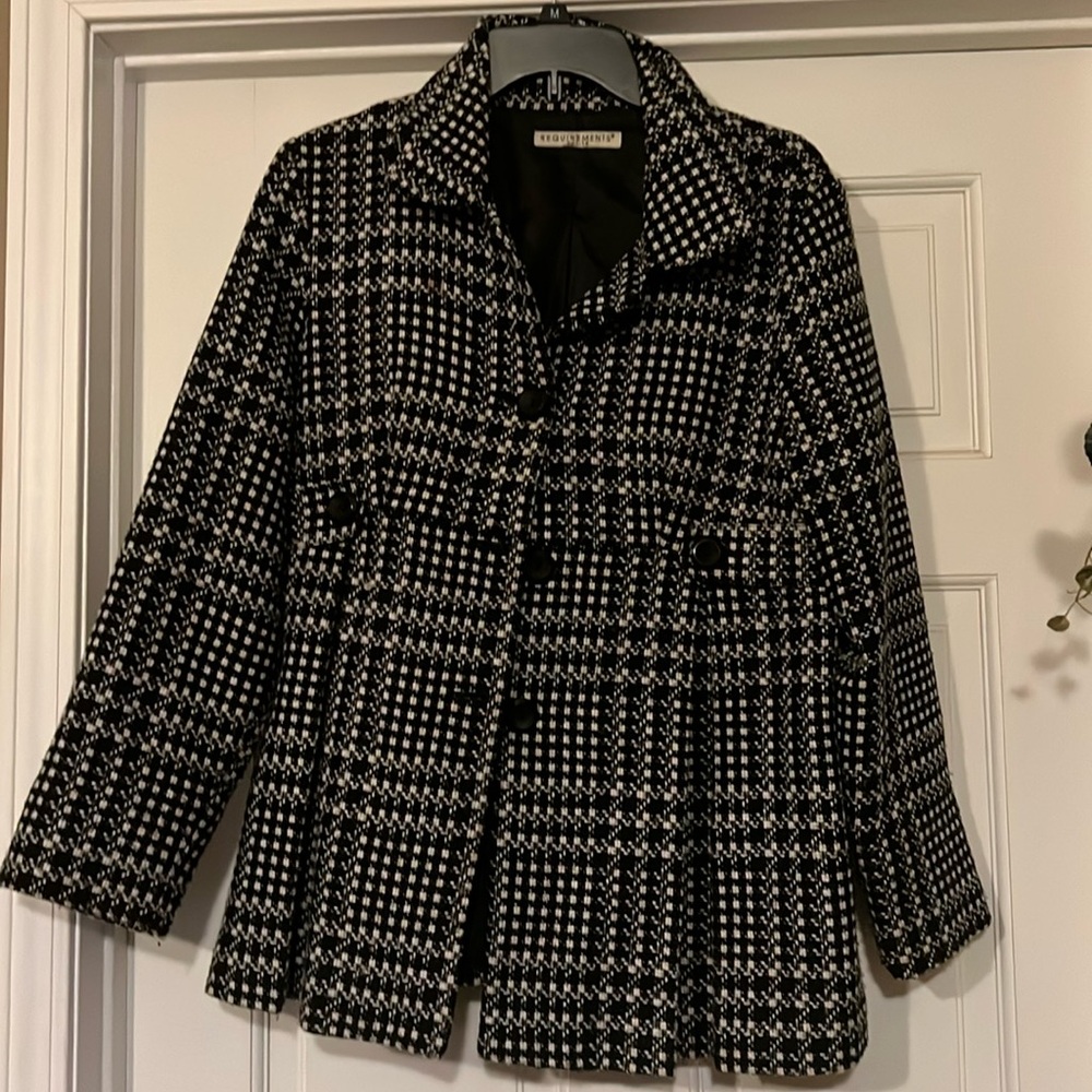 Plaid Coat/Jacket